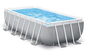 בריכה מלבנית Prism Frame Ultra ערכת יצרן | 400×200×100 ס״מ | INTEX | מק״ט 26788