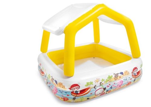 בריכה מרובעת מתנפחת 157X157X122 סמ 57470 מבית INTEX - תמונה ראשית של הבריכה