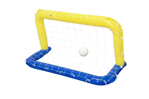 שער צף למים מתנפח כולל כדור 66X137 סמ 52123 מבית Bestway - תקריב החומר והשסתום