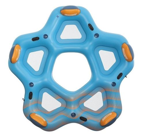אי מתנפח צף כולל 5 מושבים סדרת Hydroforce דגם 43842 מבית Bestway - תמונת אווירה ושימוש בסירה