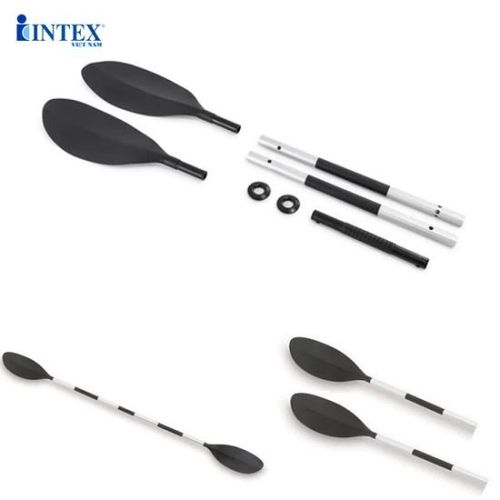זוג משוטים אלומיניום לקיאק 218 ס״מ | INTEX | מק״ט 69629 - המחשת מידות הסירה
