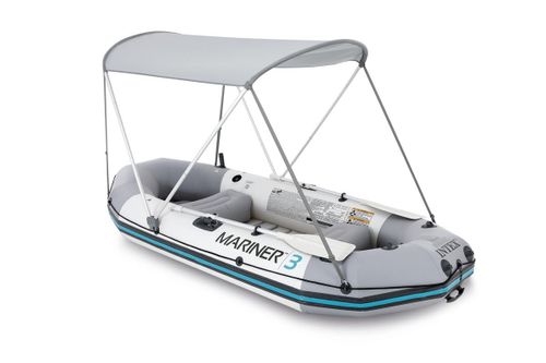 גגון שמש לסירה Bimini Top Sun Shade 160×142 ס״מ | INTEX | מק״ט 68600 - תקריב החומר והשסתומים