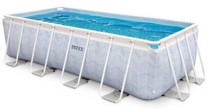 בריכת אולטרה עמודים מלבנית בריכה בלבד 400X200X100 סמ 26780X מבית INTEX