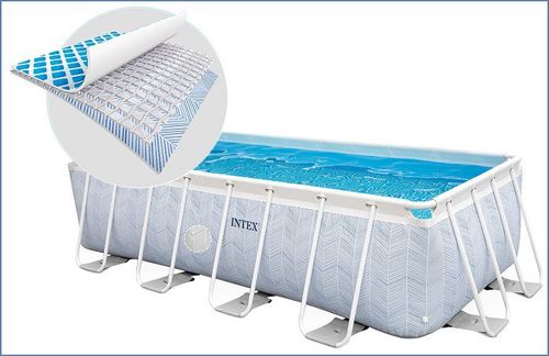 בריכת אולטרה עמודים מלבנית 400X200X100 סמ 26780 מבית INTEX - הבריכה בגינה ביתית