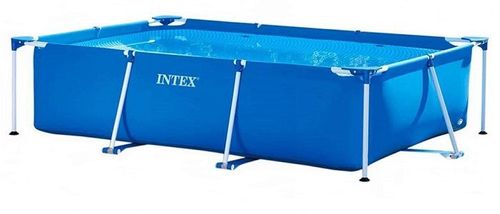 בריכת עמודים מלבנית כחולה 300X200X75 סמ 28272 מבית INTEX - תמונה ראשית של הבריכה