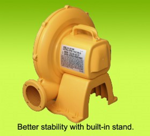 מפוח W4 למתקן מתנפח 750W - המפוח לצד מתקן מתנפח