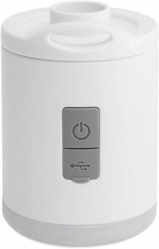 משאבת ניפוח מיני נטענת INTEX QuickFill עם USB ותאורת LED | מק״ט 66647 - מבט על פתחי הניפוח והריקון