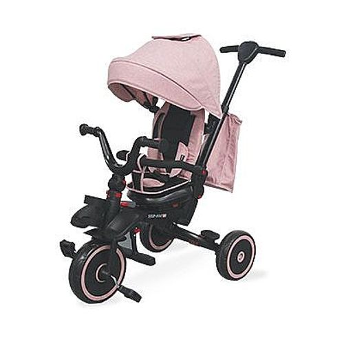 תלת אופן STEP 1 GO בצבע ורוד מק״ט 18103 - מצב ישיבה מול ההורה
