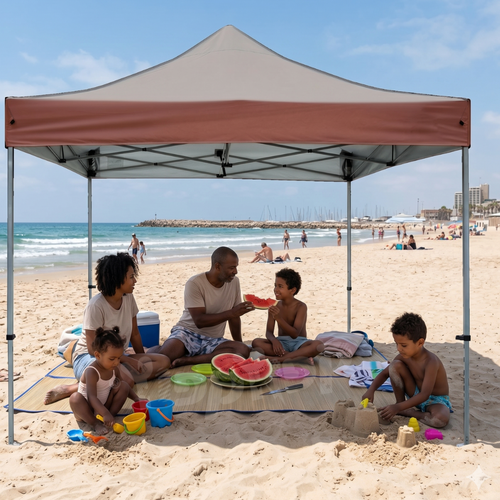 גזיבו נפתח GOLEADER 430×290 ס״מ מק״ט 7251006 - המחשת המידות והפרופורציות