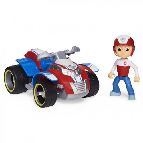 טרקטורון חילוץ עם דמות ריידר PAW PATROL דגם 6696R מק״ט 6696R-RYDER - מבט צד על כלי הרכב