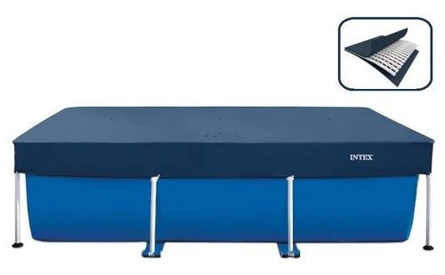 כיסוי דלוקס לבריכה מלבנית 3×2 מ׳ INTEX דגם 28078 - חבלי הקשירה ההיקפיים