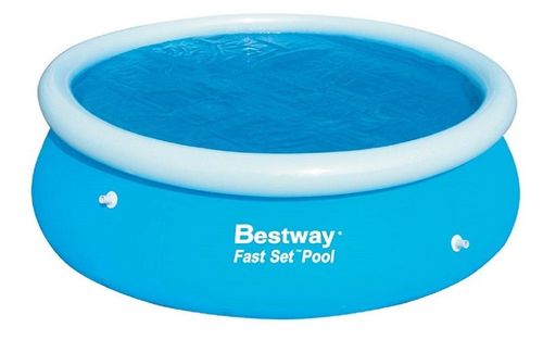 כיסוי תרמי סולארי לבריכה עגולה קוטר 5806 ס״מ BESTWAY דגם 58060 - כיסוי תרמי לבריכה ביתית