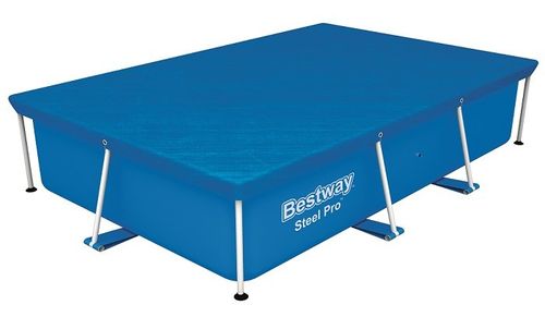 כיסוי עליון לבריכה מלבנית מסגרת 259×170×61 ס״מ BESTWAY דגם 58105 - כיסוי עליון לבריכה ביתית