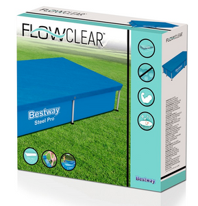 כיסוי עליון לבריכה מלבנית מסגרת 221×150×43 ס״מ BESTWAY דגם 58103