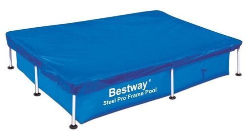 כיסוי עליון לבריכה מלבנית מסגרת 221×150×43 ס״מ BESTWAY דגם 58103 - חומר הכיסוי ואיכות הגימור