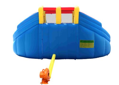 פארק מים מתנפח ענק לילדים עם 3 מגלשות HappyHop מק