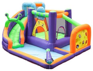 מתנפח מים עם מגלשה חייזר W83022 מבית Doctor Dolphin