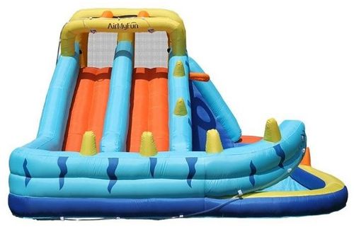 מתנפח מים עם מגלשה דו מסלולית נחש W83050 מבית Doctor Dolphin - מבט נוסף על המתקן