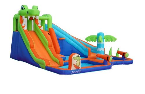 מתנפח מים עם שתי מגלשות תנין W83069 מבית Doctor Dolphin - מבט נוסף על המתקן