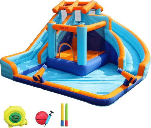 מתנפח מים עם מגלשה כפולה W83048 מבית Doctor Dolphin - תמונה ראשית של המתקן