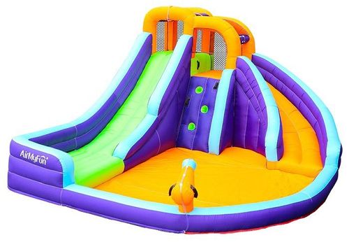 מתנפח מים עם שתי מגלשות W83006 מבית Doctor Dolphin - תמונה ראשית של המתקן