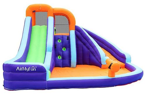 מתנפח מים עם שתי מגלשות W83006 מבית Doctor Dolphin - תצוגה נוספת של המתקן