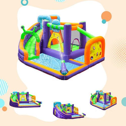 מתנפח מים עם מגלשה חייזר W83022 מבית Doctor Dolphin - תצוגת מוצר נוספת