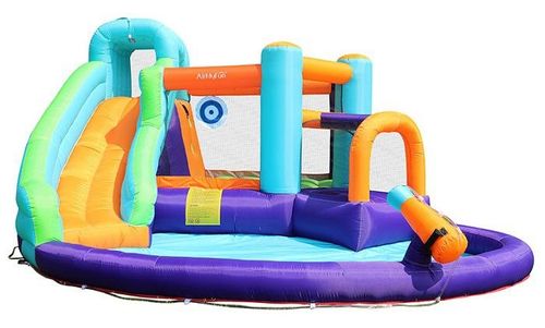 מתנפח רטוב לילדים פלוס מקפצה W83003 מבית Air My Fun - תצוגה נוספת של המתקן