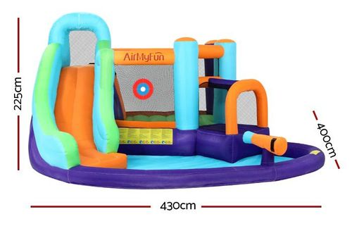 מתנפח רטוב לילדים פלוס מקפצה W83003 מבית Air My Fun - תמונה נוספת של המתקן