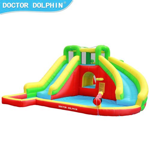 מתנפח מים פלוס שתי מגלשות W73018 מבית Doctor Dolphin - תמונה ראשית של המתקן