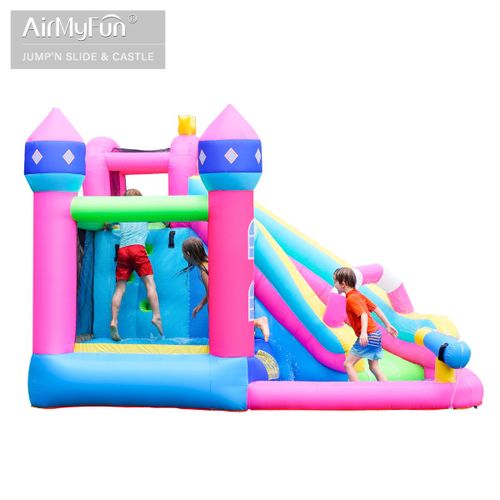 מתנפח מים גדול טירת הנסיכות הקסומה W83002 מבית Air My Fun - תצוגה נוספת של המתקן