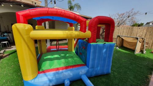מתנפח מים בינוני פארק מים אקטיבי W3528 מבית Jumpy Jump - תצוגה נוספת של המתקן