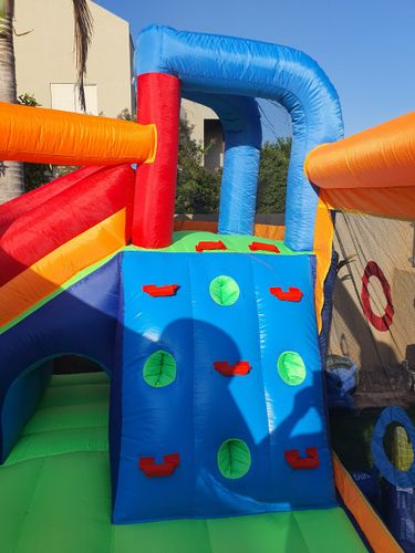 מתנפח מים גדולה המקפצה הרטובה W4034 מבית Jumpy Jump - תצוגה נוספת של המתקן