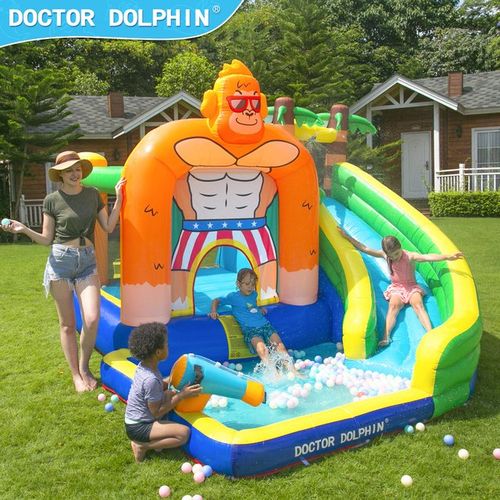 מתנפח מים בינוני גורילה פארק מים 73008 מבית DOCTOR DOLPHIN - תמונה ראשית של המתקן
