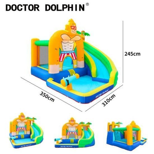 מתנפח מים בינוני גורילה פארק מים 73008 מבית DOCTOR DOLPHIN - תצוגה נוספת של המתקן