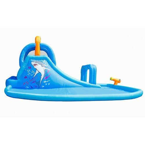 מתנפח מים מרהיב הכריש השמח 9672 מבית HAPPY HOP - מבט נוסף על המתקן