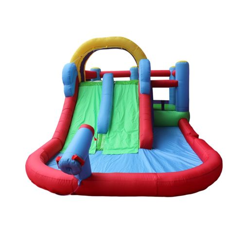 מתנפח מים גדול מסלול מגלשות המים W5530 מבית Jumpy Jump - תצוגה נוספת של המתקן