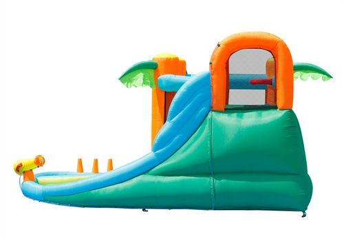 מתנפח מים אואזיס 7 פעילויות 9264 מבית Happy Hop - מבט נוסף על המתקן