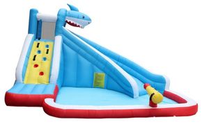 מתקן קפיצה מתנפח רטוב כריש | JUMPER | 63114
