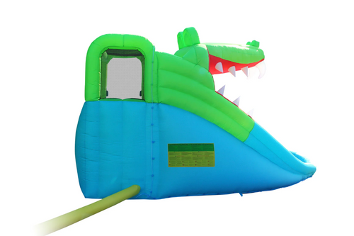 מתנפח מים הקרוקודיל הגדול 9671 מבית Happy Hop - המחשת פעילויות במתקן