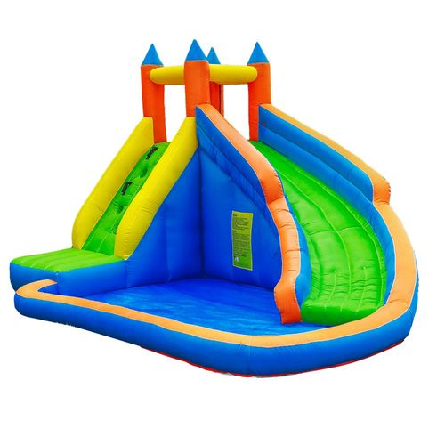 מתנפח מים טירה עם מגלשה W63009 מבית Doctor Dolphin - תמונה ראשית של המתקן