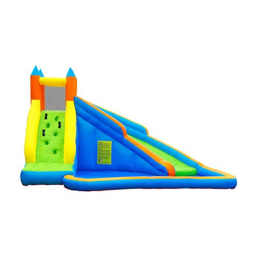 מתנפח מים טירה עם מגלשה W63009 מבית Doctor Dolphin - תצוגה נוספת של המתקן