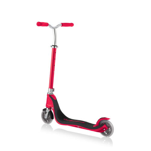 קורקינט לילדים ונוער פלואו FLOW 125 עם משטח מחוזק תלת שכבתי - אדום