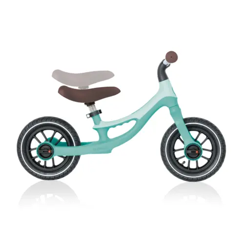 אופני איזון Go Bike Air עם גלגלי גומי מלאי אוויר לנסיעה חלקה, מצבי גובה וידית אחיזה - מנטה