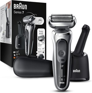 מכונת גילוח בראון סדרה 7 עם מתקן שטיפה Braun 7071CC