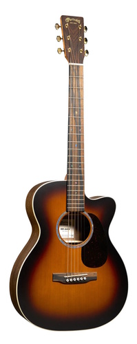 גיטרה אקוסטית מוגברת + נרתיק MARTIN CJRE WALNUT BURST