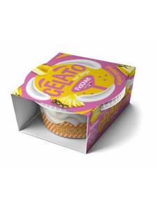 גלידה לכלבים בטעם אננס 40 גרם | FidOVet Pineapple Flavor Dog Ice Cream 40g