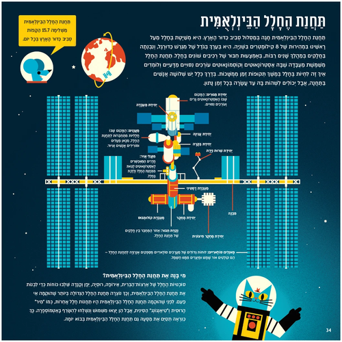 ספר המדע לילדים פרופסור אסטרוקט בחזית החלל - ד