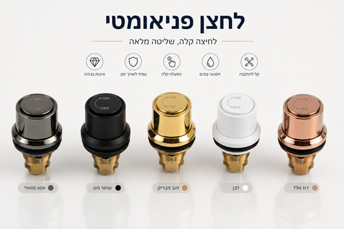 אסלה תלויה עם בידה מובנה דגם “טורנדו”-דגם ארוך