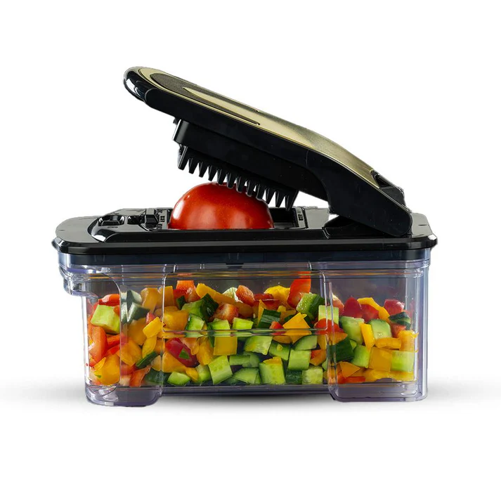 קוצץ ירקות ופירות CUBE MASTER PRO הכולל 2 להבים ומגירה Food Appeal